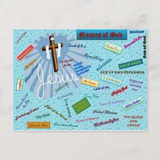 Namen Gottes Postkarte
