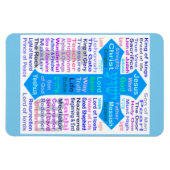 Namen Gottes und Jesus Magnet (Horizontal)