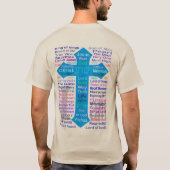 Namen Gottes und Jesus T-Shirt (Rückseite)