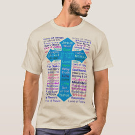 Namen Gottes und Jesus T-Shirt