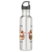 Namen hinzufügen Ändern ALLER Guinea Pigmentfarben Edelstahlflasche (Vorderseite)