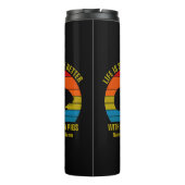 Namen hinzufügen Ändern Sie den gesamten Text, Bes Thermosbecher (Rückseite)