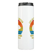 Namen hinzufügen Ändern Sie den gesamten Text, Bes Thermosbecher (Rückseite)