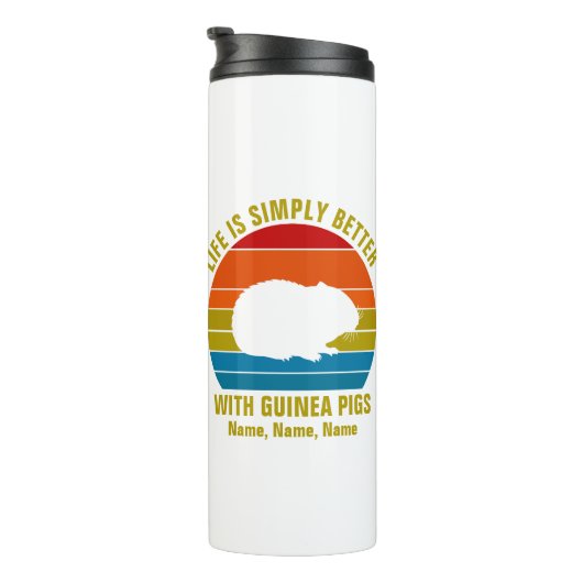 Namen hinzufügen Ändern Sie den gesamten Text, Bes Thermosbecher (Nach rechts gedreht)