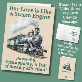 Namen hinzufügen, Motor-Valentinstag für grünen Da Karte