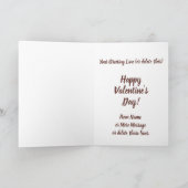 Namen hinzufügen, perfektes Lesezeichen, grüner Va Karte (Innenseite)