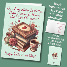 Namen hinzufügen, unsere Liebe besser als Fiktion  Karte