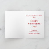 Namen hinzufügen, Unsere Liebe ein bester Verkäufe Karte (Innenseite)