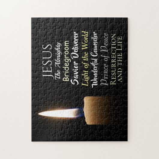 Namen Jesu, Auferstehung und das Leben, Erretter Puzzle (Vertikal)