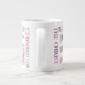 Namen Jesu Jumbo-Tasse (Rückseite)