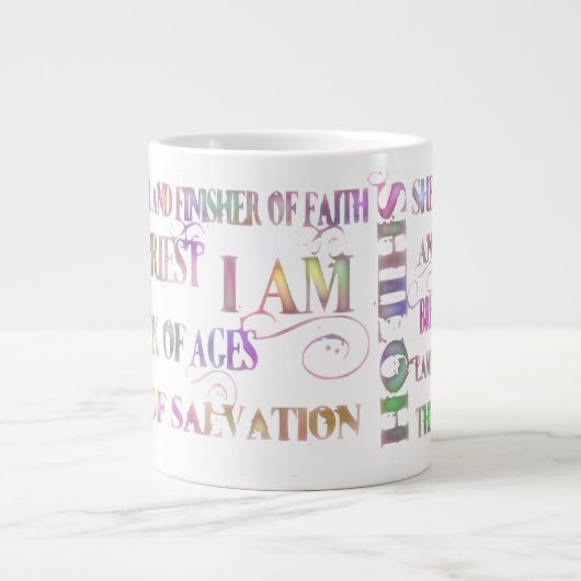 Namen Jesu Jumbo-Tasse (Vorderseite)