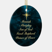 Namen Jesu - Maßgeschneiderte Weihnachtsschmuck (Rechts)