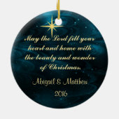 Namen Jesu - Maßgeschneiderte Weihnachtsschmuck (Hinten)