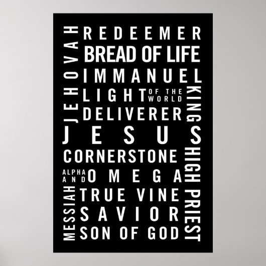 Namen Jesu Poster (Vorne)