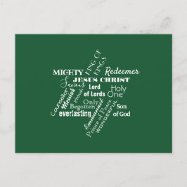 Namen Jesu Weihnachts Postkarte