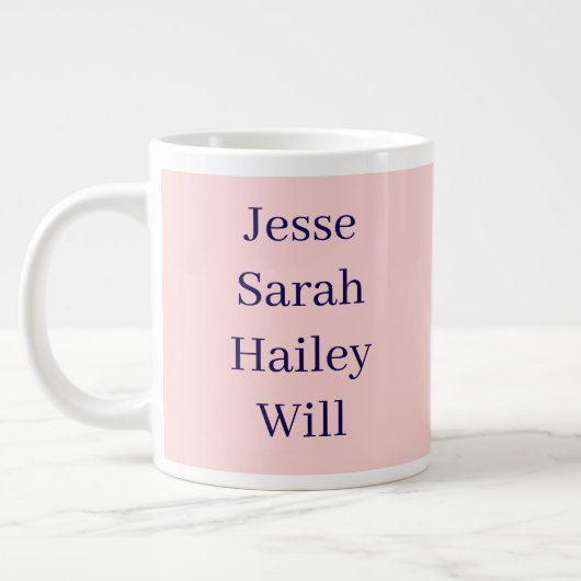 Namen Jumbo-Tasse (Links)