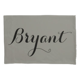 Namen oder Initialen von Personenkissen Kissenbezug