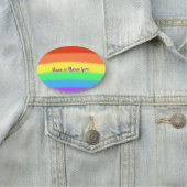 Namen-oder Phrasen-hier Regenbogen-Namensschilder Namensschild (Beispiel)