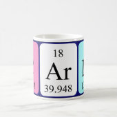 Namen-Tasse periodischer Tabelle Carla Kaffeetasse (Mittel)