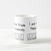 Namen-Tasse periodischer Tabelle Gauthier Kaffeetasse (Mittel)