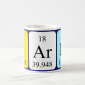 Namen-Tasse periodischer Tabelle Karla Kaffeetasse (Mittel)