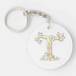 Namen- und Bedeutungsschlüsselring des Teagan Schlüsselanhänger