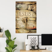 NAMEN VON JESUS CHRIST - Christliche Art Posters Poster (Heimbüro)