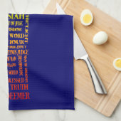 Namen von Jesus-Kreuz Handtuch (Viertel Falte)