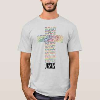 Namen von Jesus-Kreuz T-Shirt