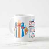 Namen von Jesus-Tasse Kaffeetasse (Vorderseite Links)