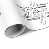 Namen von Jesus Weihnachtswrapping Papier Geschenkpapier (Rolleneckpunkt)