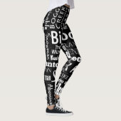 Namen von Sasquatch Leggings im Schwarzen (Rechts)