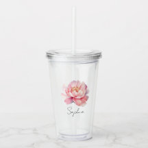 Namenloses rosa Aquarelle-Pfingstrum