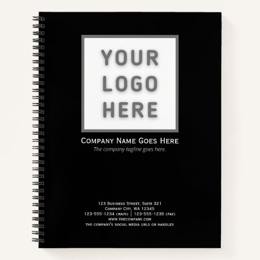 Namensadresse für Logos Notizblock (Vorderseite)