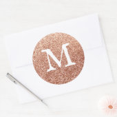 Namensaufkleber Runder Aufkleber (Umschlag)