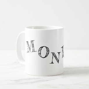 Namensbriefe cool kaffeetasse