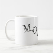 Namensbriefe cool kaffeetasse (Links)