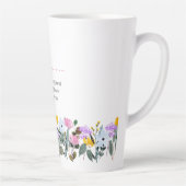 Namensdefinition mit einfacher Wildblume Milchtasse (Rechts)