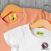 Namensetiketten - Tucan Aquarell | wasserfest Etiketten