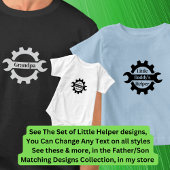 Namensgeber Großpa Daddy Wrench Gear Workshop hinz T-Shirt