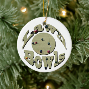 Namensgebung für Rasen, Keramik Ornament