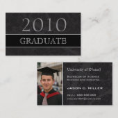 Namenskarte des graduierten Profil-2010 - (Vorne/Hinten)