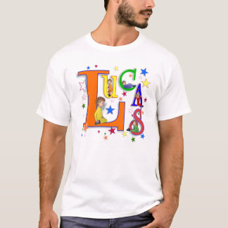 Namenskunst - "Lucas" T - Shirt