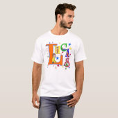 Namenskunst - "Lucas" T - Shirt (Vorne ganz)
