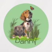 Namenslisten Etiketten (Design 1)