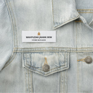 Namensmarken in Gravur Magnetische und klebrige Namensschild