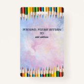 Namensmarken leuchten Lehrer-ID-Abzeichen Ausweis (Rückseite)