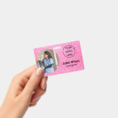 Namensmarken - Pflegeprogramm des Abzeichens Ausweis (Handheld)