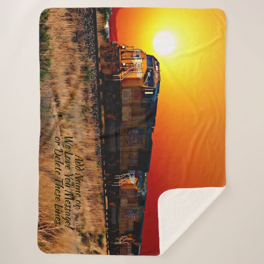 Namensmeldung hinzufügen - Sunset Diesel Lokomotiv Sherpadecke (Vorderseite)