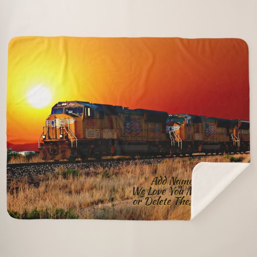 Namensmeldung hinzufügen - Sunset Diesel Lokomotiv Sherpadecke (Vorderseite (Horizontal))